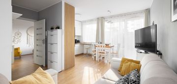 Przestronne 2 pokoje z ogródkiem