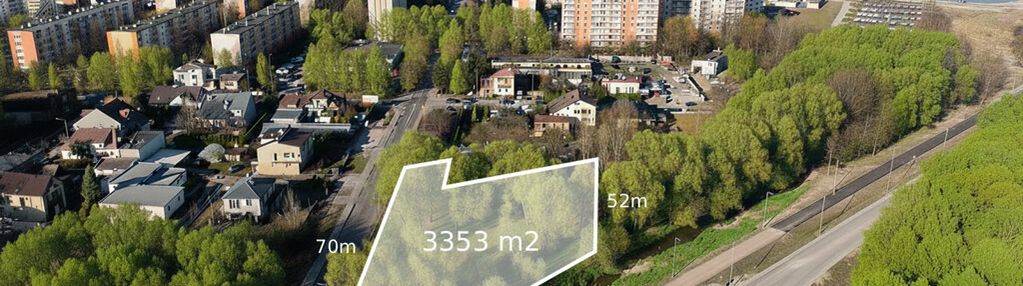 Działka z potencjałem przy ul. szklanej z wz