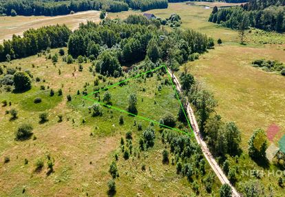 Działka budowlana, księżno, las i sielski klimat