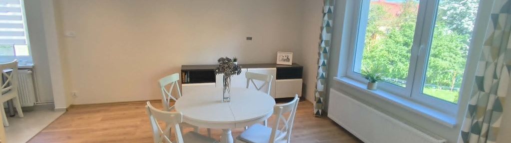 Apartament w kameralnej okolicy z ogrodem