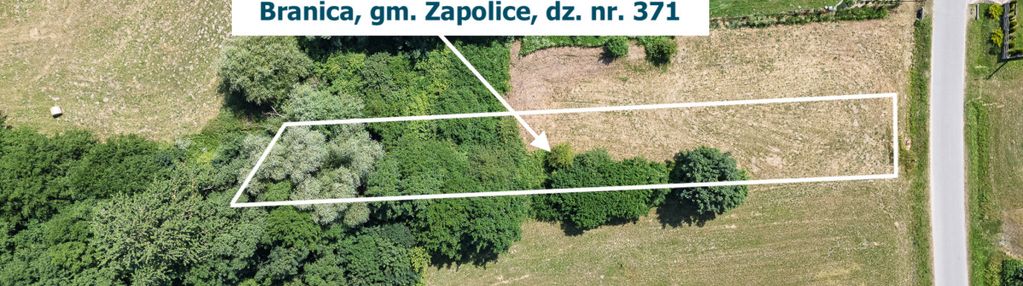 Działka objęta planem ogólnym pod zabudowę
