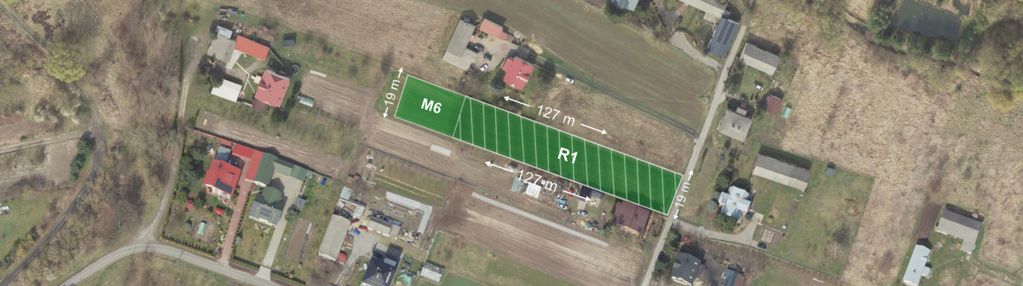 Działka 2407 m2 - z dużym potencjałem