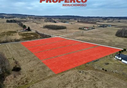 Działka, pow. 3131 m2, pałęgi, gm. mniów