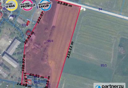 Działka 2.05 ha okazja gołębiewko k. trąbek