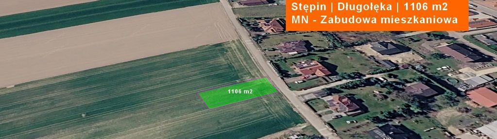 Działka budowlana 309/1, stępin, mpzp (mn)