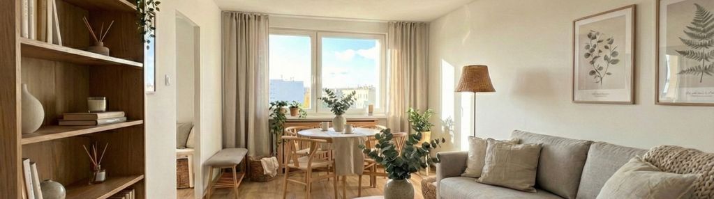 39 m2 idealne  na start! 2 pokoje • różanka