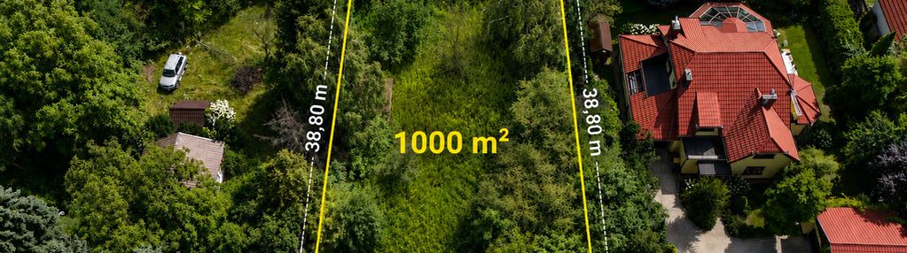 Działka 1000 m² | lesznowola | dom lub inwestycja