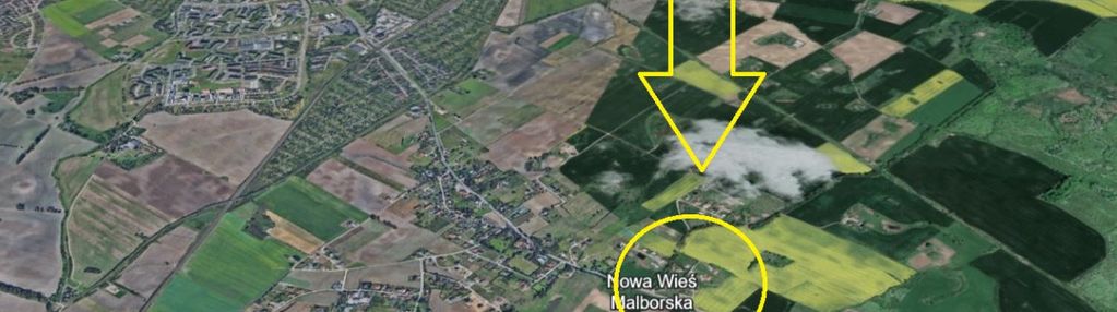 Działka mieszkaniowo-usługowa, nowa wieś malborska
