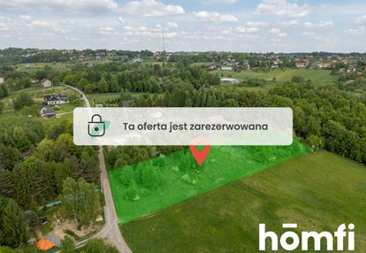 Widokowa działka budowlana z sadem i potokiem