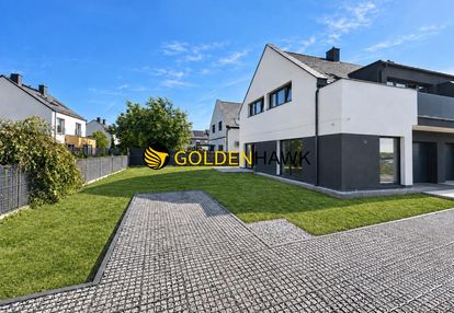 Bliźniak premium, działka 428 m, garaż, gumieńce.