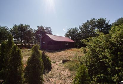 Domek letniskowy nad jeziorem gim, piękna okolica, las