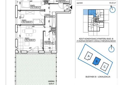 Ogródek 43m2⭐promocja cenowa⭐osobna kuchnia