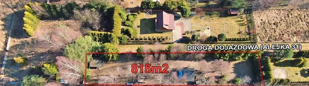 Działka rekreacyjna 815 m² – szyszki, blisko lasu