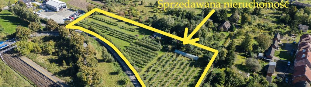 Działka ok. 1ha inwestycyjna mpzp subkowy