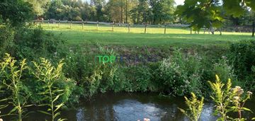 Malownicza działka nad rzeką pod budowę domu