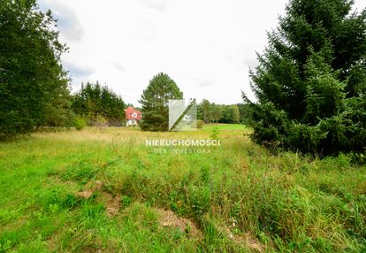 Santoczno,, działka budowlana 1489 mkw przy lesie