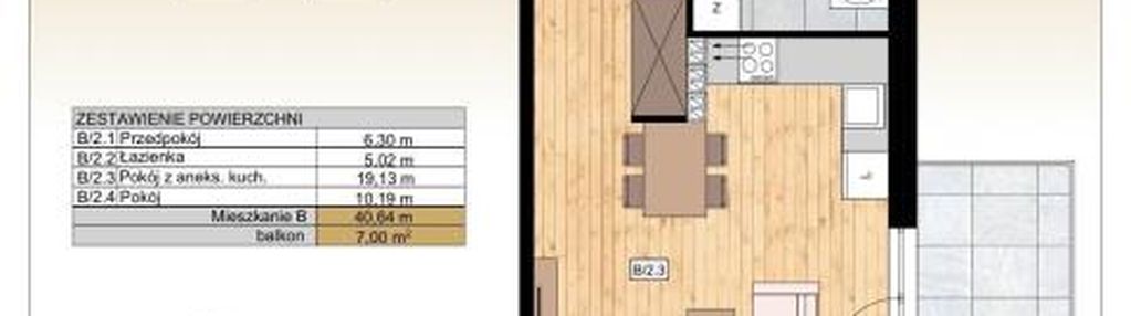 Osiedle perła centrum | 2 pok. | garaż