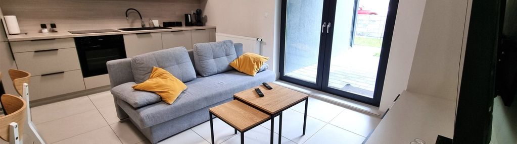 Apartament 2 pokoje, taras/ogródek, parking