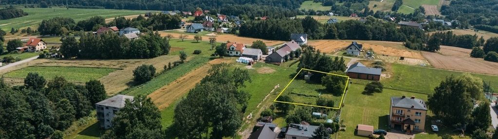 Działka budowlana 1215m2 w grabiu, gmina skawina