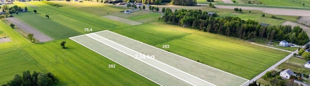 Idealna inwestycja! 20 działek budowlanych 2,14 ha