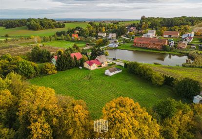 Duża działka z domem pod trzebnicą