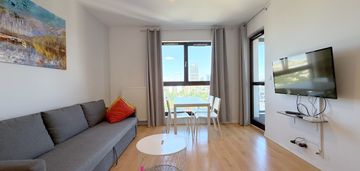 Apartament-15 piętro, metro płocka, garaż, kl