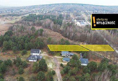 Działka budowlana w otulinie lasu 2328m2  samsonów