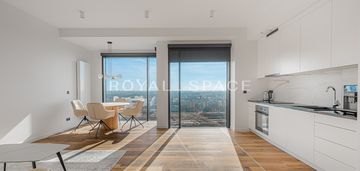 Nowoczesny apartament | towarowa towers | wola