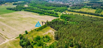 Działka rolna o pow. 1 ha  dębnica kaszubska