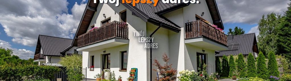 3 pok. budynek dwulokalowy, garaż,ogród-kostrze