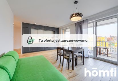 Rozkładowe,słoneczne, 3 pokoje z tarasem w centrum