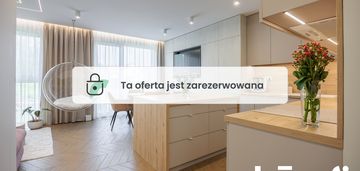 Ekskluzywne wykończone mieszkanie| niska zabudowa
