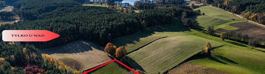 Spokój, natura, jeziora–działka zagrodowa dormowo