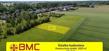 Działka budowlana 1029m2 mochała