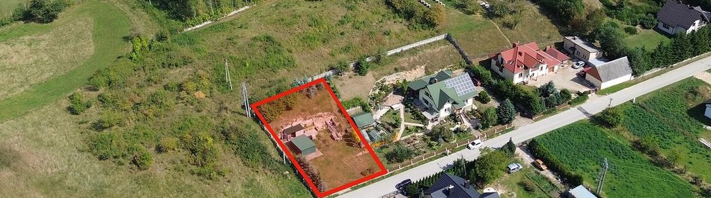 Działka 812m2, lisów, gmina morawica