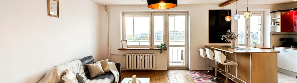 Dwupoziomowe mieszkanie z pięknym widokiem