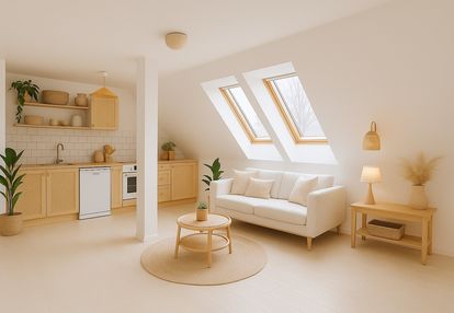 Lokal dwupoziommowy w standardzie deweloperskim