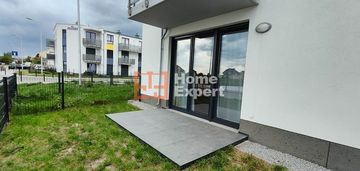 Mieszkanie z ogródkiem, nowe osiedle, kameralne