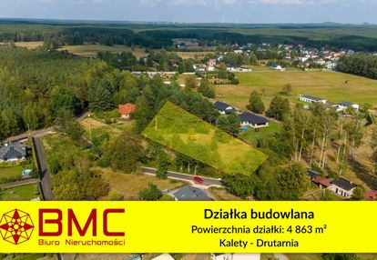 Działka budowlana kalety drutarnia 4863m2