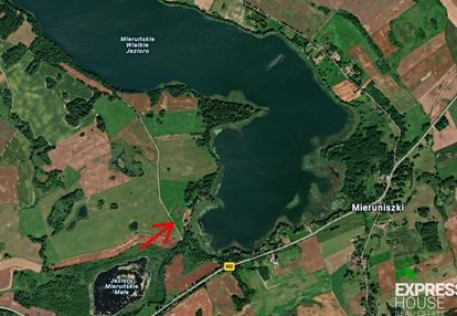Działka rekreacyjna nad jeziorem mieruniszki