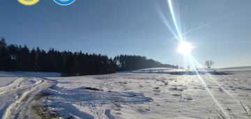 Działka z linią brzegową jeziora raduńskiego