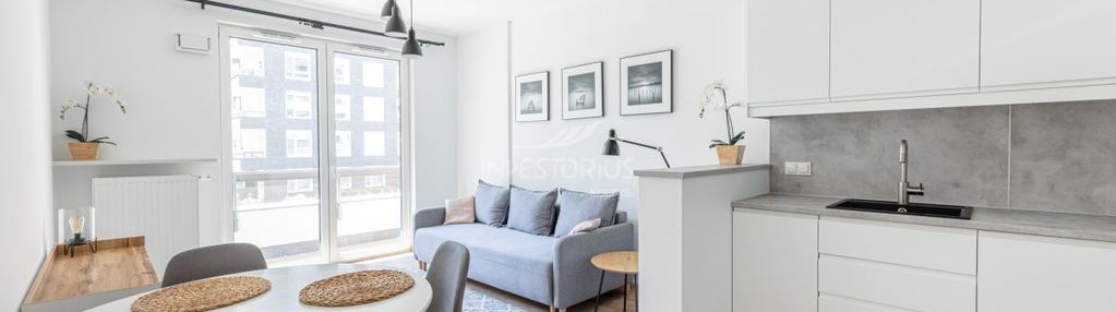 Pkp 5 min./43m2/2 pokoje/od zaraz/garaż/balkon