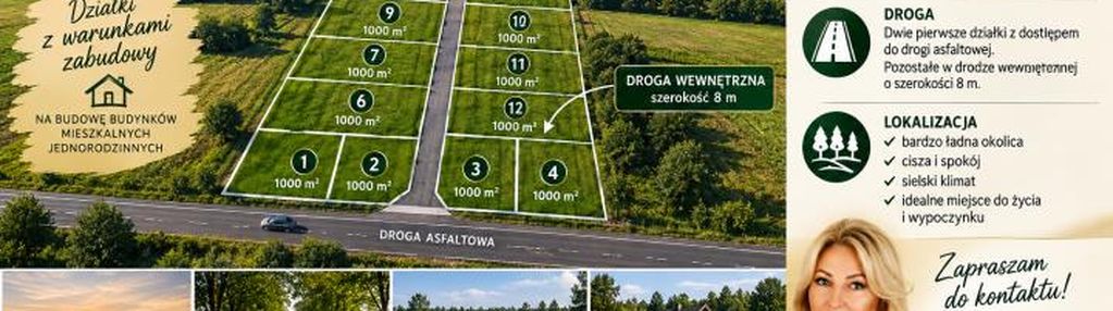 Sprzedaż 14 atrakcyjnych działek budowlanych