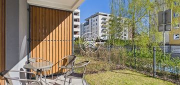 Nowoczesne studio z ogródkiem–apartamenty enklawa