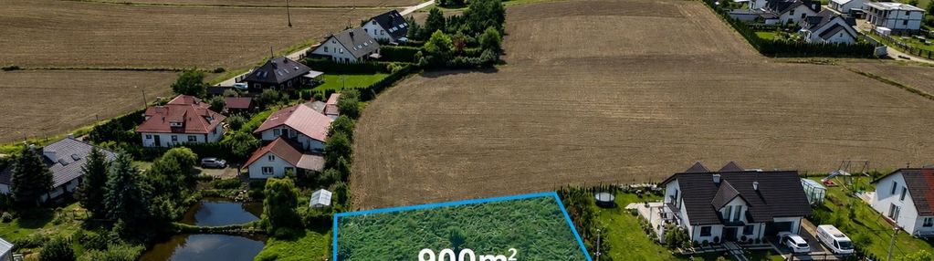 Działka 900 m² z wz i mediami, kajkowo