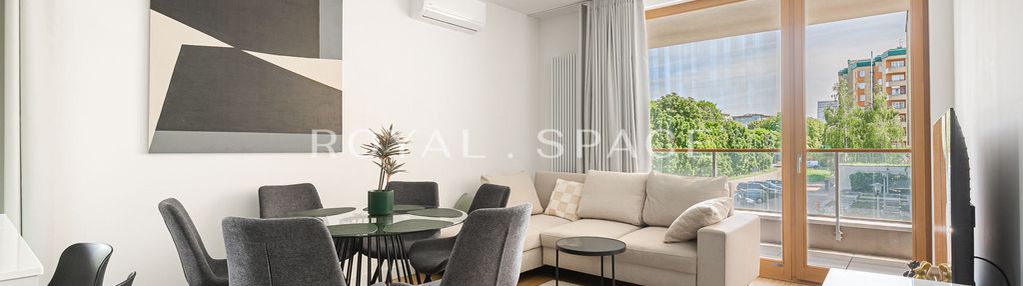 Luksusowy apartament z loggią | domaniewska 24