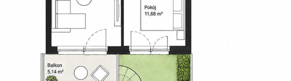 Gotowe do odbioru/ogródek 36 m2/bez pcc