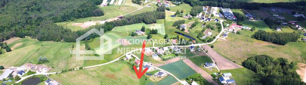Kaliska,działka pod dom z panoramą lasu, wz,1335m2