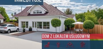 Dom mieszkalna - usługowy i dobra inwestycja