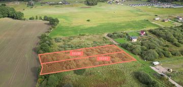 Działki nad jeziorem|wicko|3km od morza